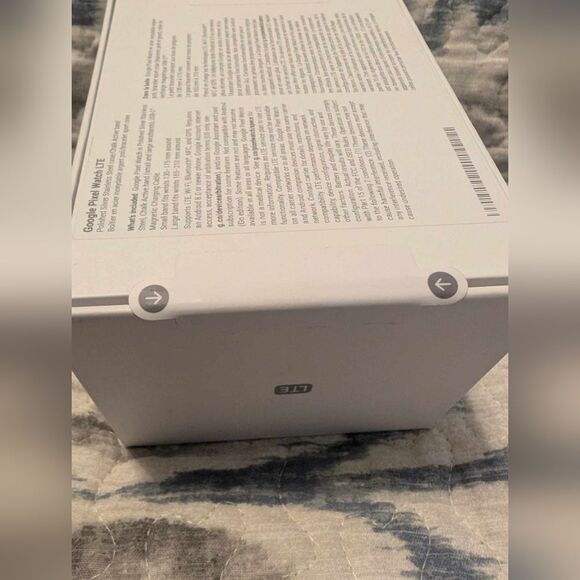 Google Pixel Watch LTE Android Smartwatch Fitbit Activity Tracker Silver, NEW - Picture 10 of 17